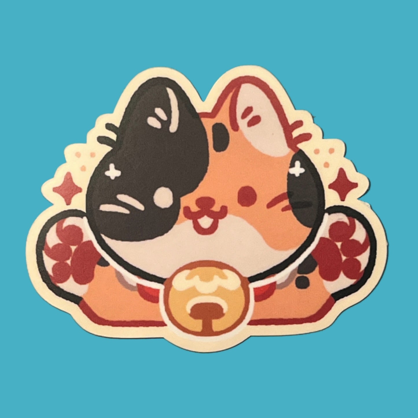 Bell Kitty Sticker