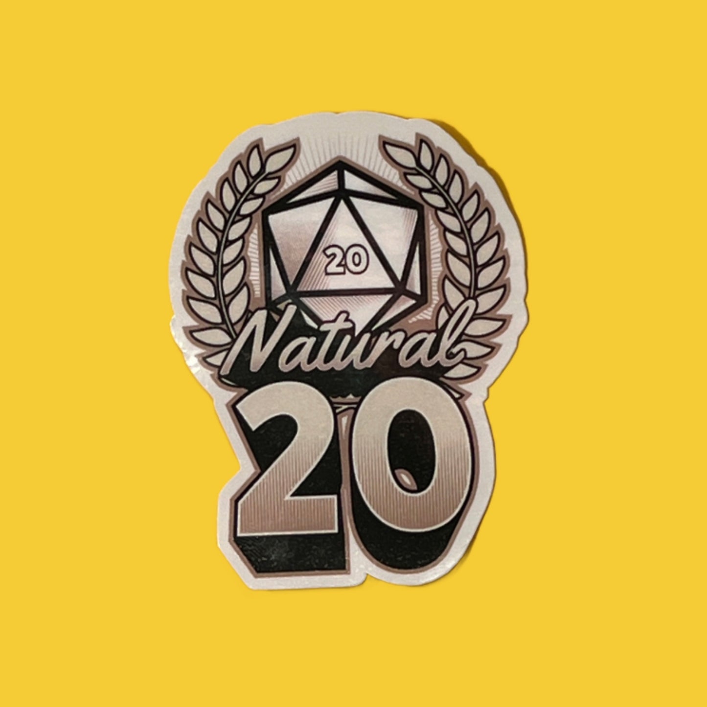 High Roller (Natural 20) Sticker